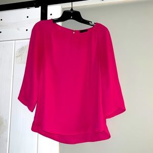 The Limited Fuchsia Blouse
